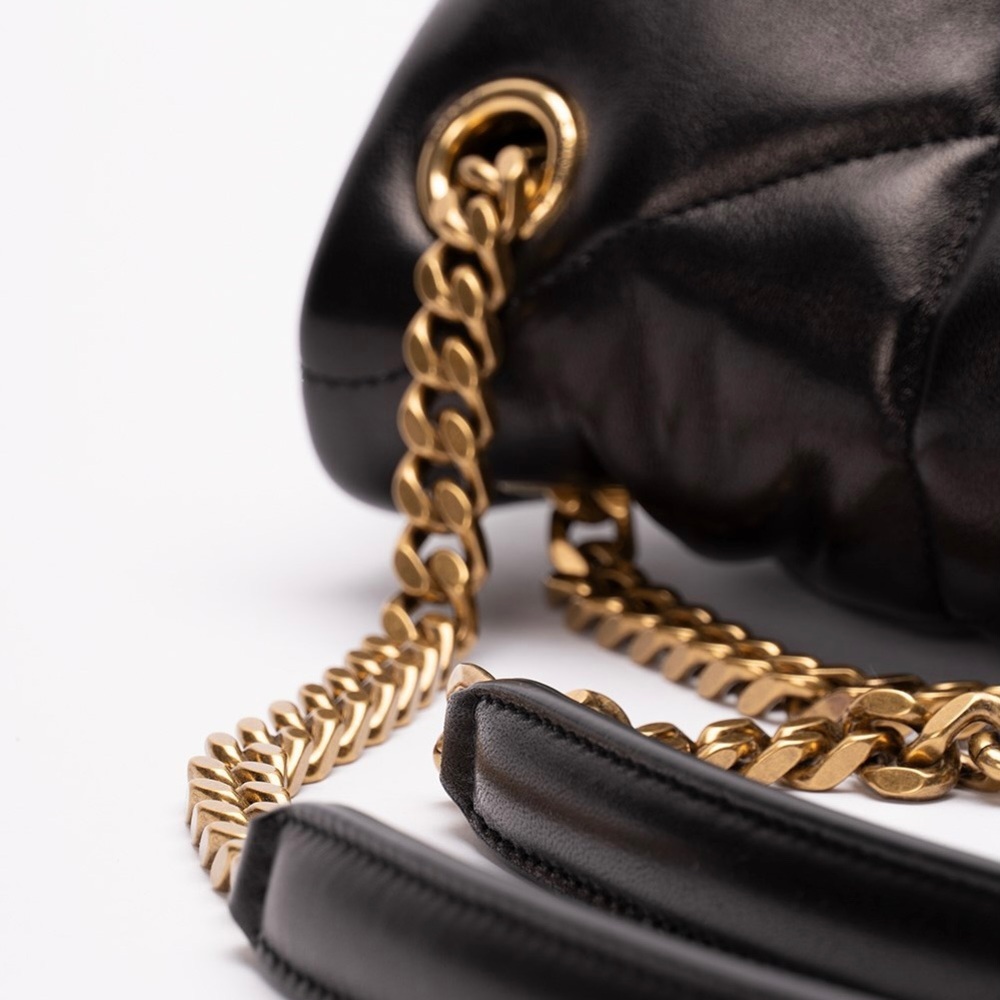 SAINT LAURENT Loulou Puffer medium quilted leather shoulder bag - Picture 9 of 9